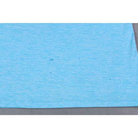 Under Armour Women’s Blue V-Neck Short Sleeve Athletic Shirt Size Small - Picture 2 of 12